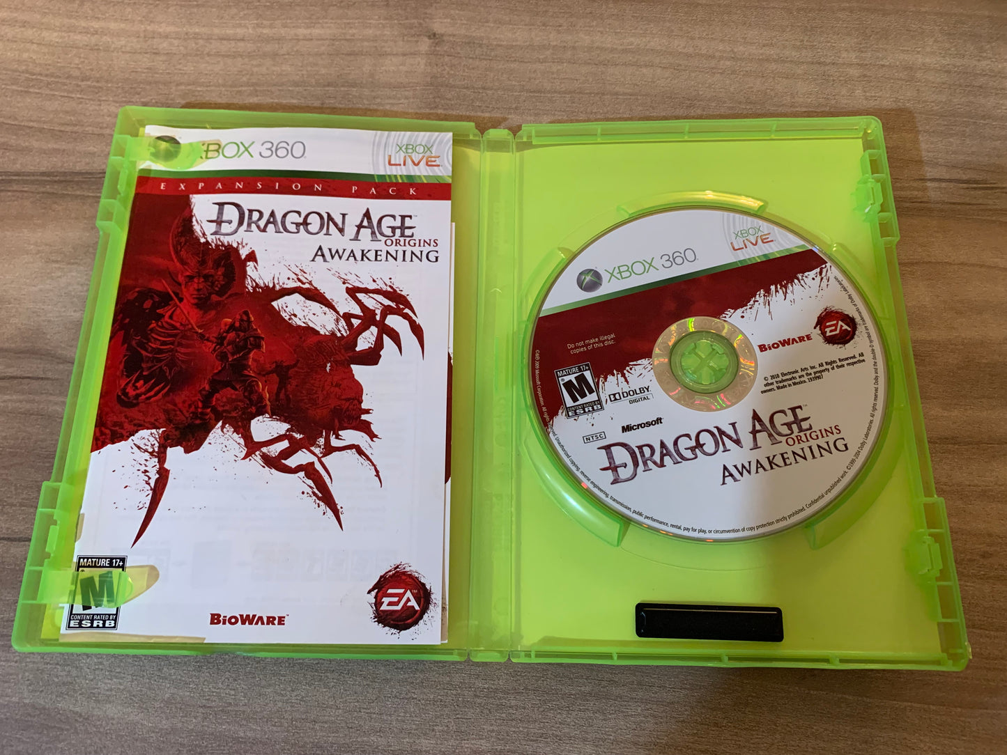 MiCROSOFT XBOX 360 | DRAGON AGE ORiGiNS AWAKENiNG EXPANSiON PACK