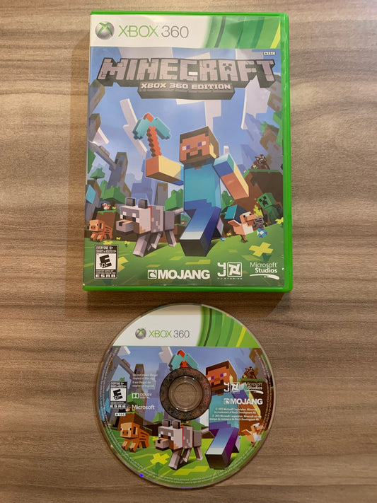 PiXEL-RETRO.COM : MICROSOFT XBOX 360 COMPLETE CIB BOX MANUAL GAME NTSC MINECRAFT 