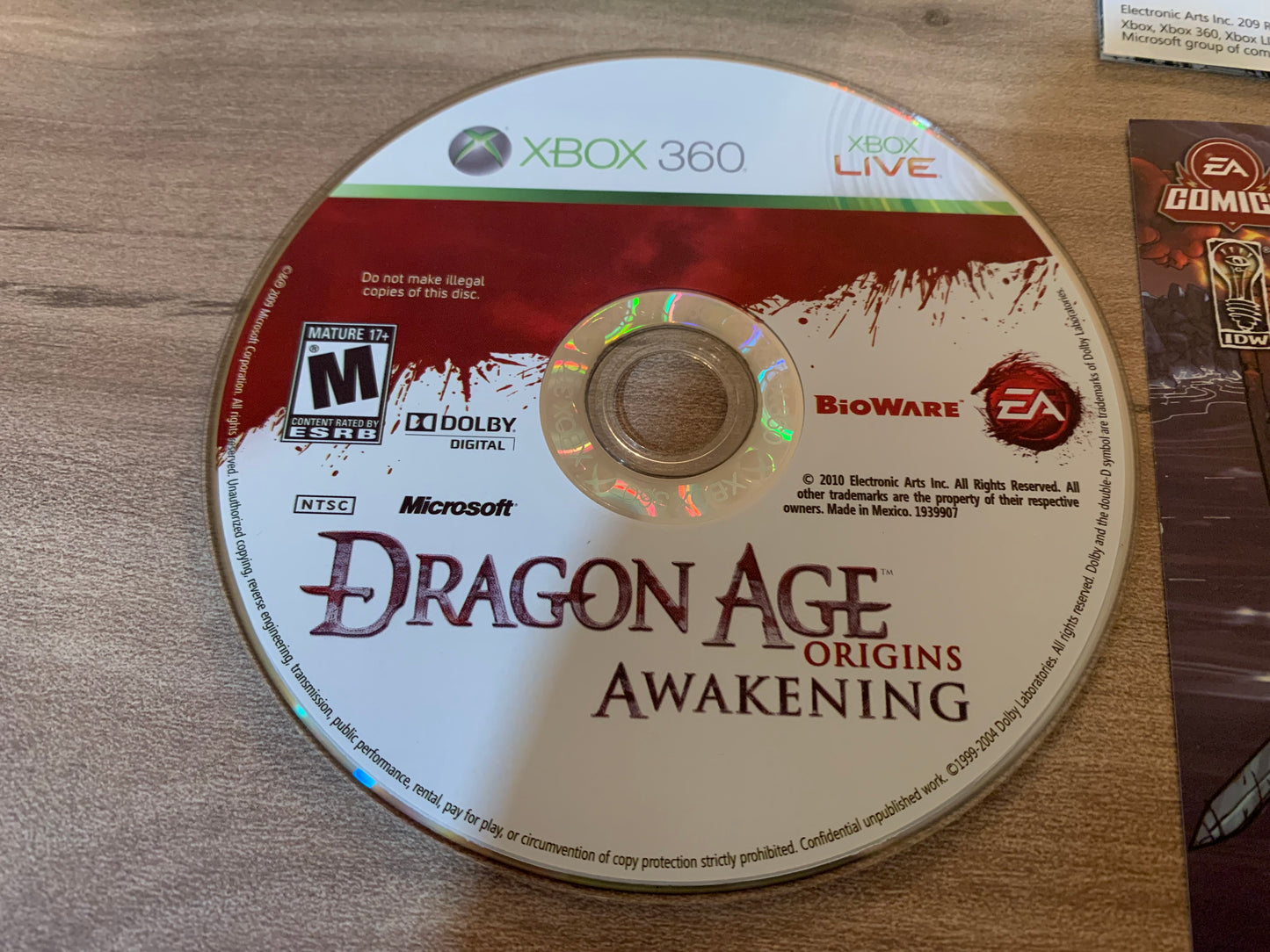 MiCROSOFT XBOX 360 | DRAGON AGE ORiGiNS AWAKENiNG EXPANSiON PACK