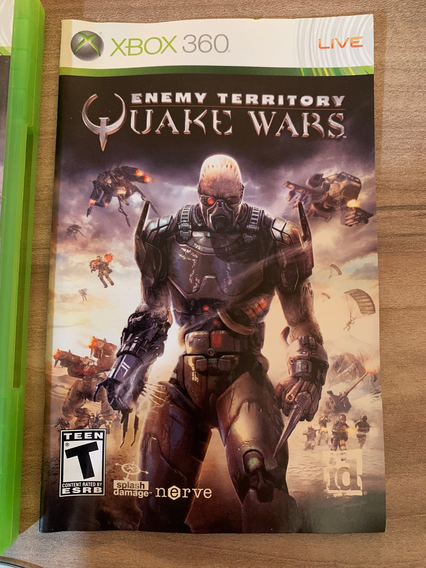 MiCROSOFT XBOX 360 | ENEMY TERRiTORY QUAKE WARS