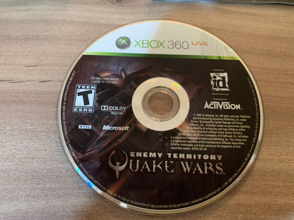 MiCROSOFT XBOX 360 | ENEMY TERRiTORY QUAKE WARS