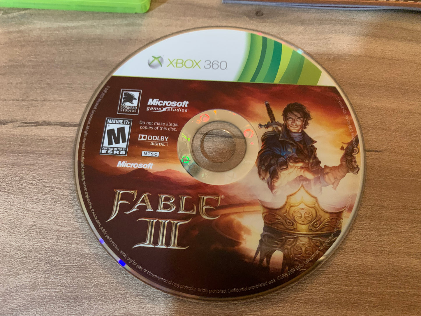 MiCROSOFT XBOX 360 | FABLE III | NOT FOR RESALE