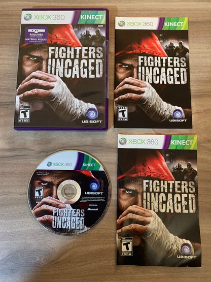 PiXEL-RETRO.COM : MICROSOFT XBOX 360 COMPLETE CIB BOX MANUAL GAME NTSC FIGHTERS UNCAGED