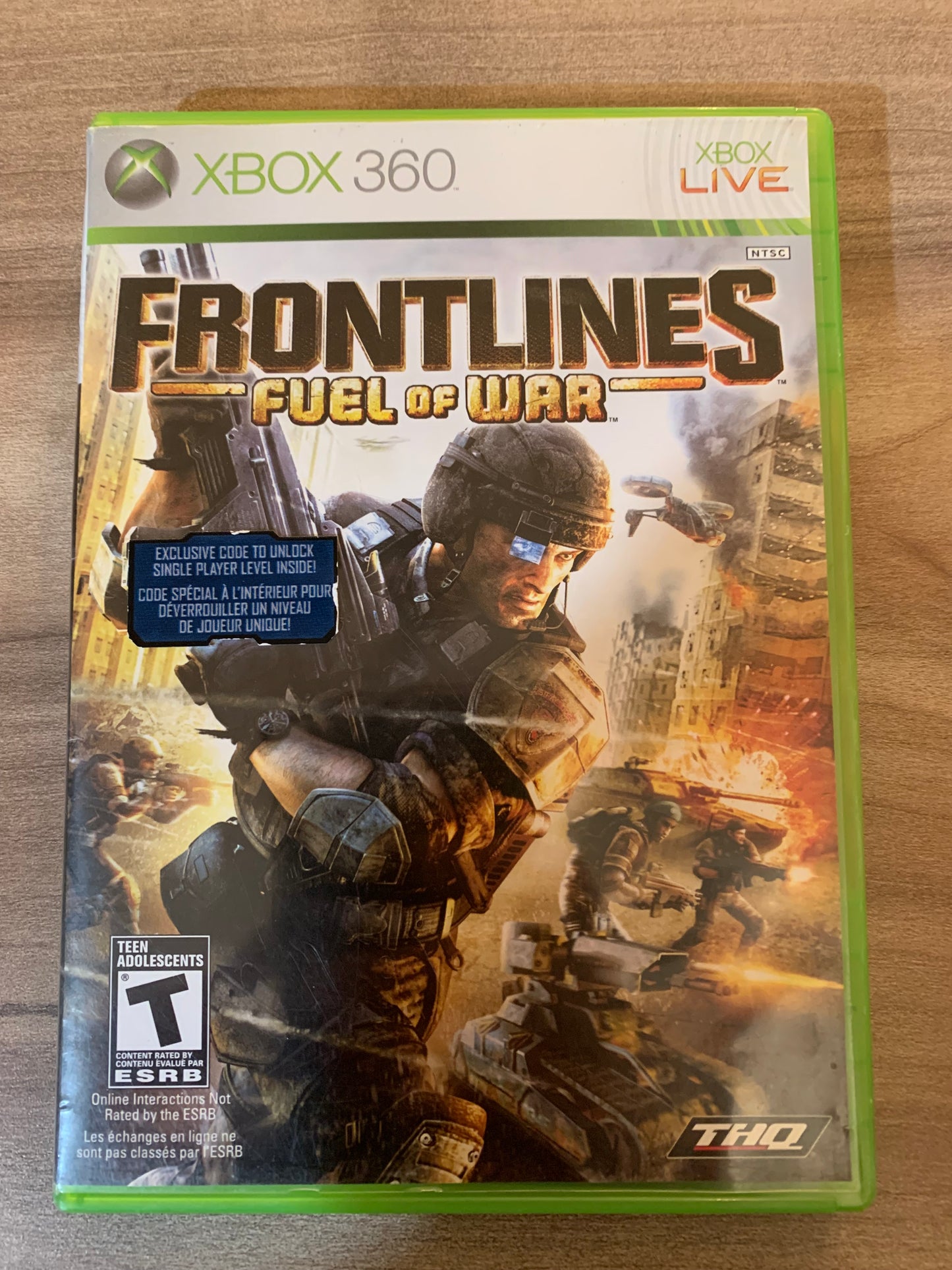 MiCROSOFT XBOX 360 | FRONTLiNES FUEL OF WAR