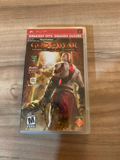 SONY PLAYSTATiON PORTABLE [PSP] | GOD OF WAR CHAiNS OF OLYMPUS | GREATEST HiTS