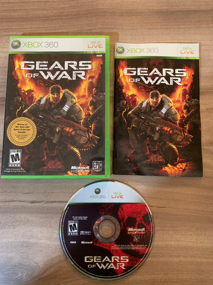 PiXEL-RETRO.COM : MICROSOFT XBOX 360 COMPLETE CIB BOX MANUAL GAME NTSC GEAR OF WAR