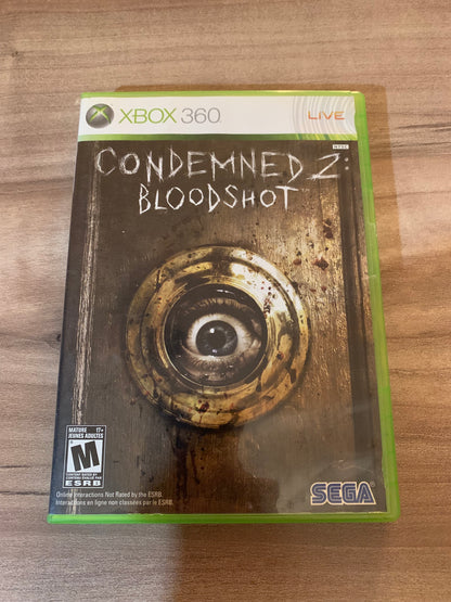 MiCROSOFT XBOX 360 | CONDEMNED 2 BLOODSHOT