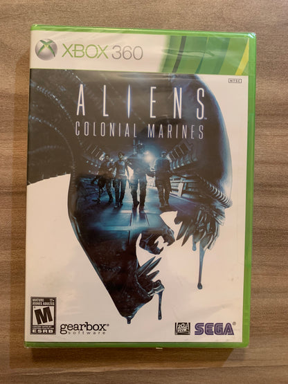 PiXEL-RETRO.COM : MICROSOFT XBOX 360 COMPLETE CIB BOX MANUAL GAME NTSC ALIENS COLONIAL MARINES NEW SEALED