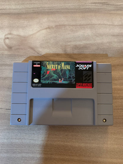 PiXEL-RETRO.COM : SUPER NINTENDO NES (SNES) GAME NTSC SECRET OF MANA