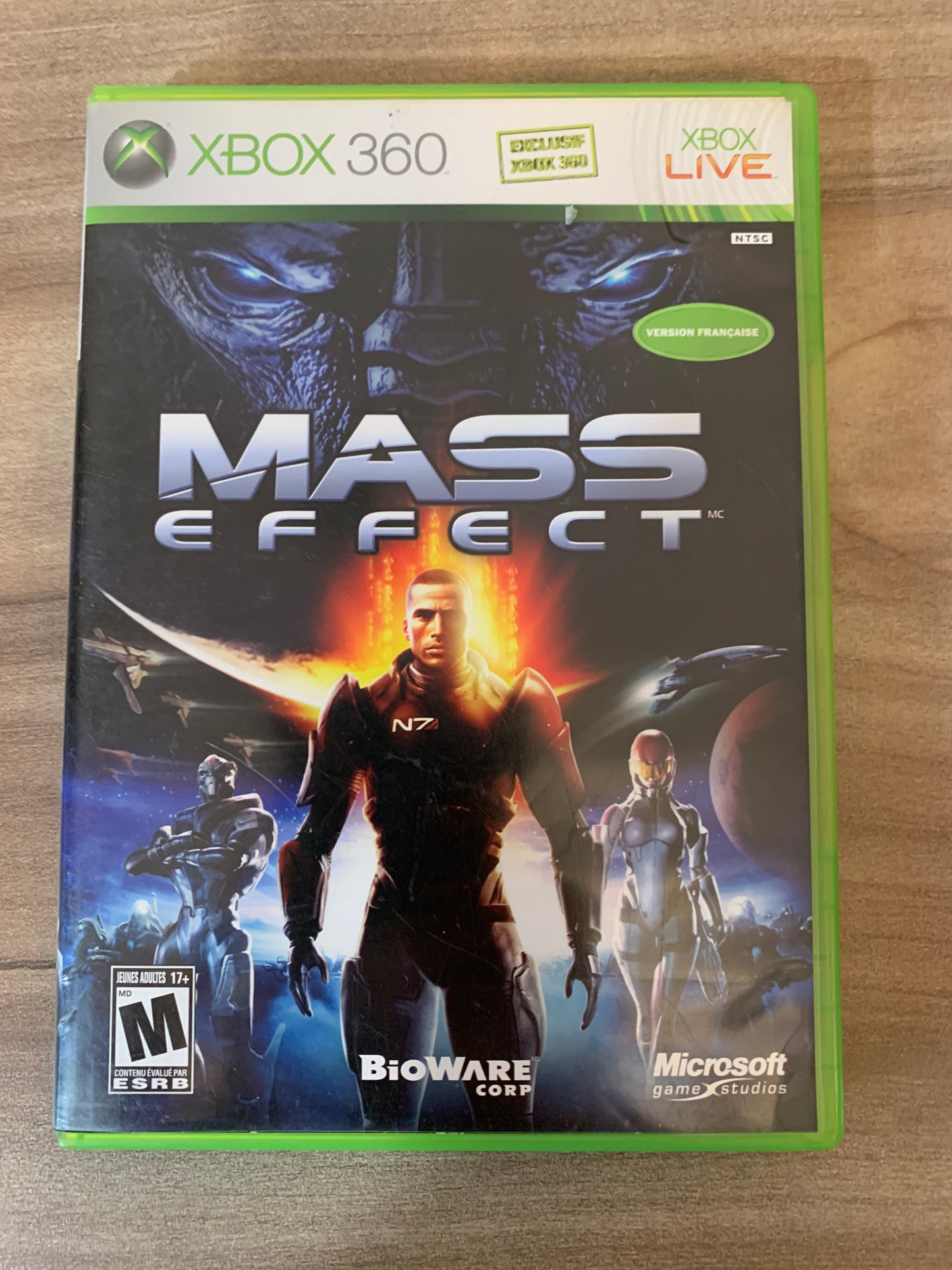 Microsoft XBOX 360 | MASS EFFECT | PLATiNUM HiTS FRENCH VERSiON