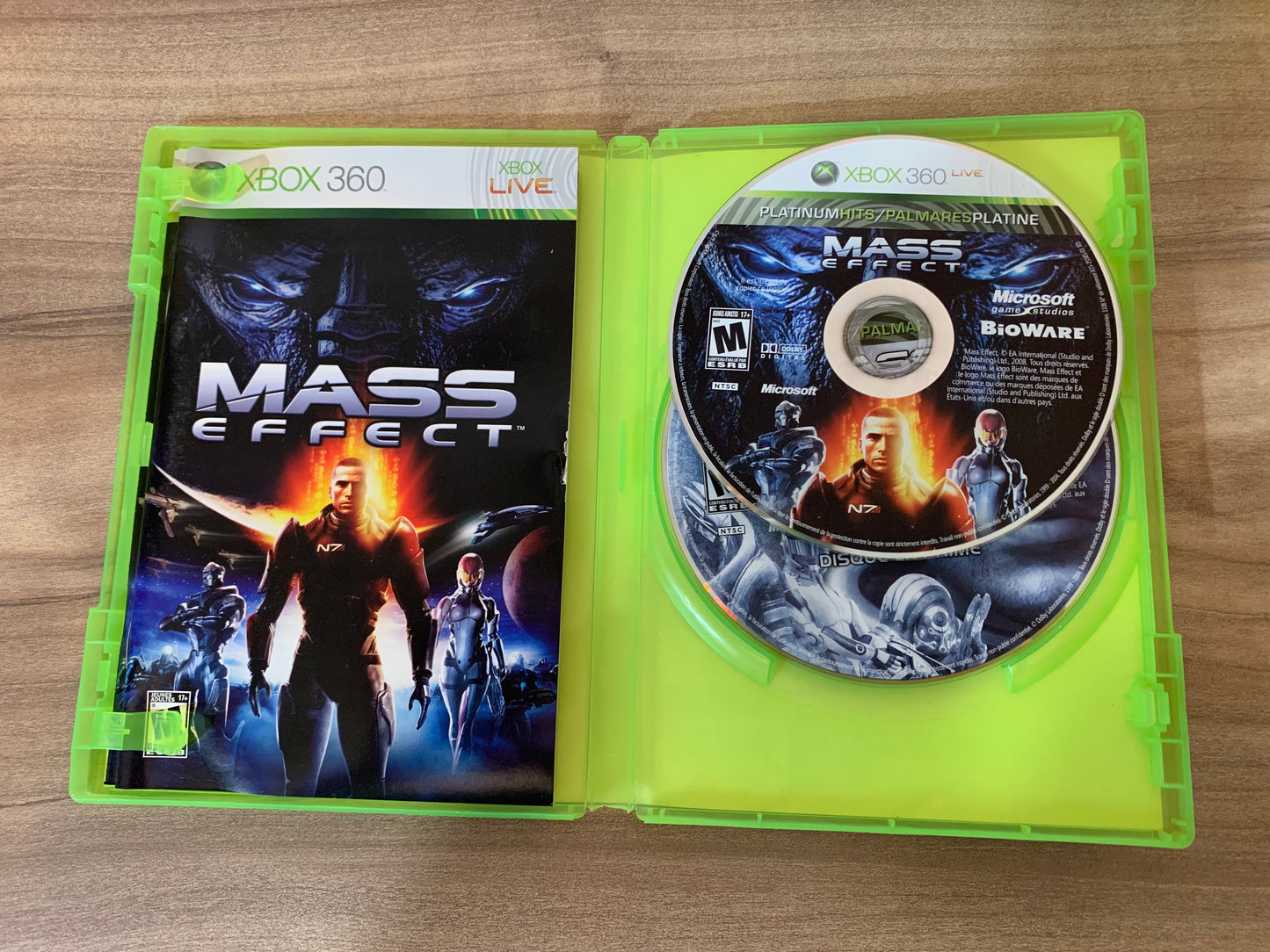 MiCROSOFT XBOX 360 | MASS EFFECT | PLATiNUM HiTS VERSiON FRANÇAiSE