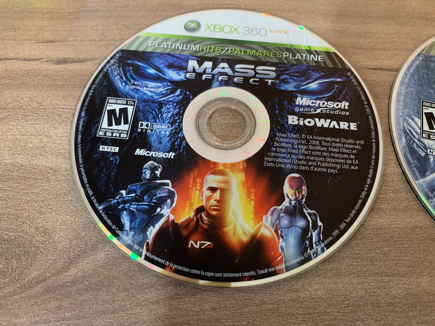 MiCROSOFT XBOX 360 | MASS EFFECT | PLATiNUM HiTS VERSiON FRANÇAiSE