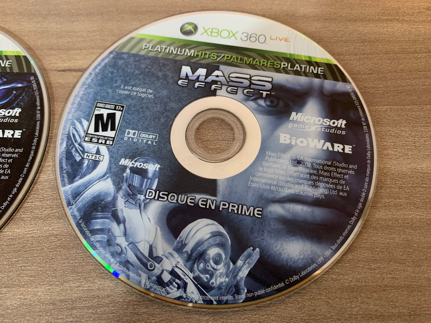 MiCROSOFT XBOX 360 | MASS EFFECT | PLATiNUM HiTS VERSiON FRANÇAiSE