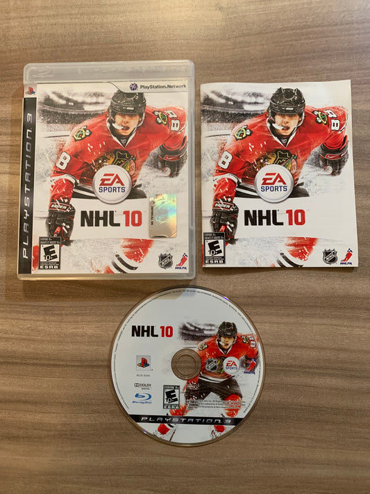 PiXEL-RETRO.COM : SONY PLAYSTATION 3 (PS3) COMPLET CIB BOX MANUAL GAME NTSC NHL 10
