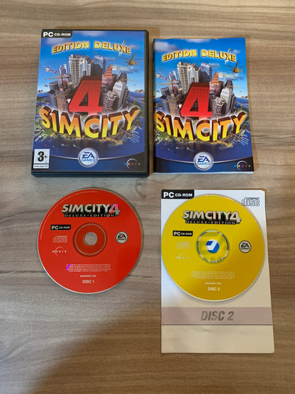 PiXEL-RETRO.COM : COMPUTER (PC) COMPLETE CIB BOX MANUAL GAME NTSC SIM CITY 4 EDITION DELUXE