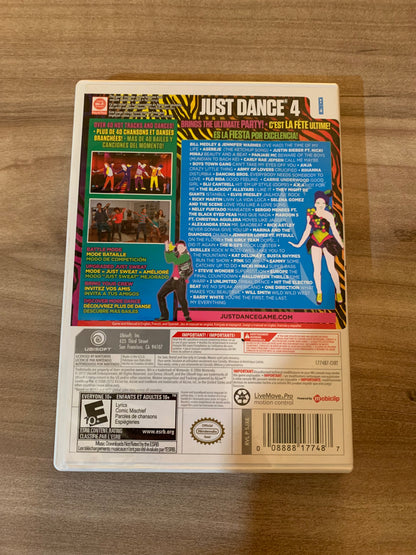 NiNTENDO Wii | JUST DANCE 4