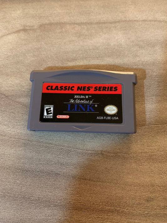 PiXEL-RETRO.COM : GAME BOY ADVANCE (GBA) NTSC ZELDA II THE ADVENTURE OF LINK CLASSIC NES SERIES