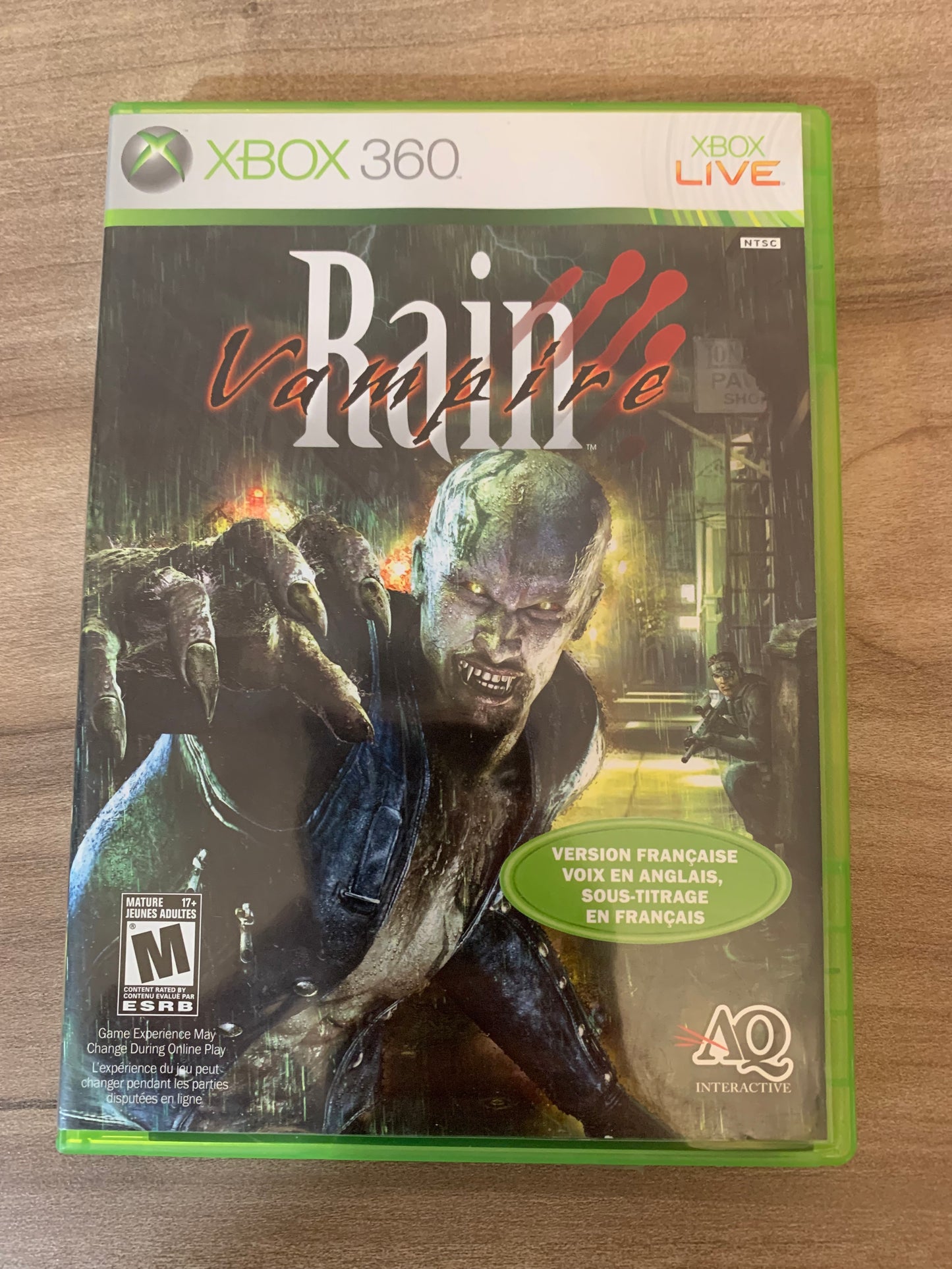 MiCROSOFT XBOX 360 | VAMPiRE RAiN