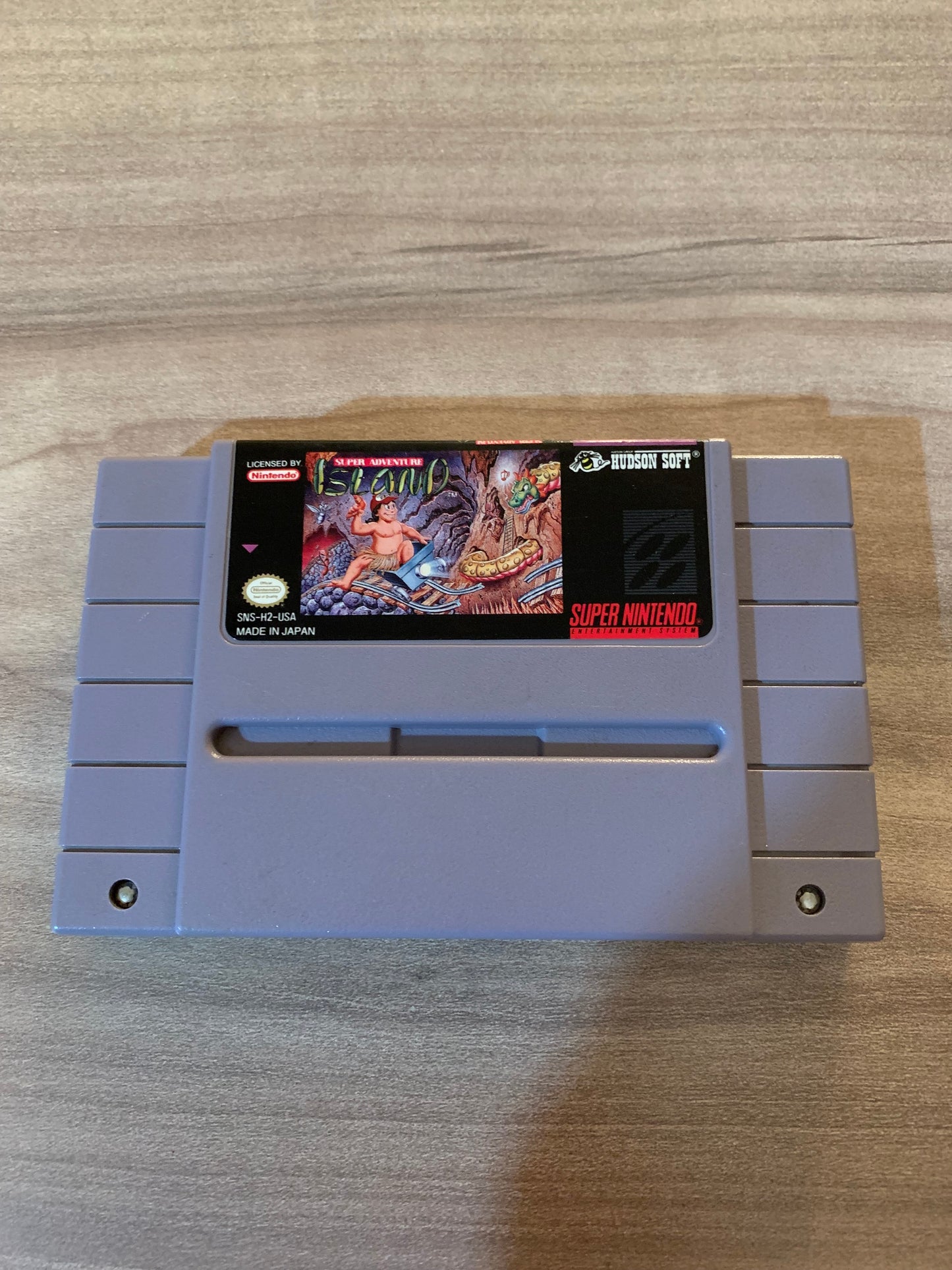 PiXEL-RETRO.COM : SUPER NINTENDO NES (SNES) GAME NTSC SUPER ADVENTURE ISLAND