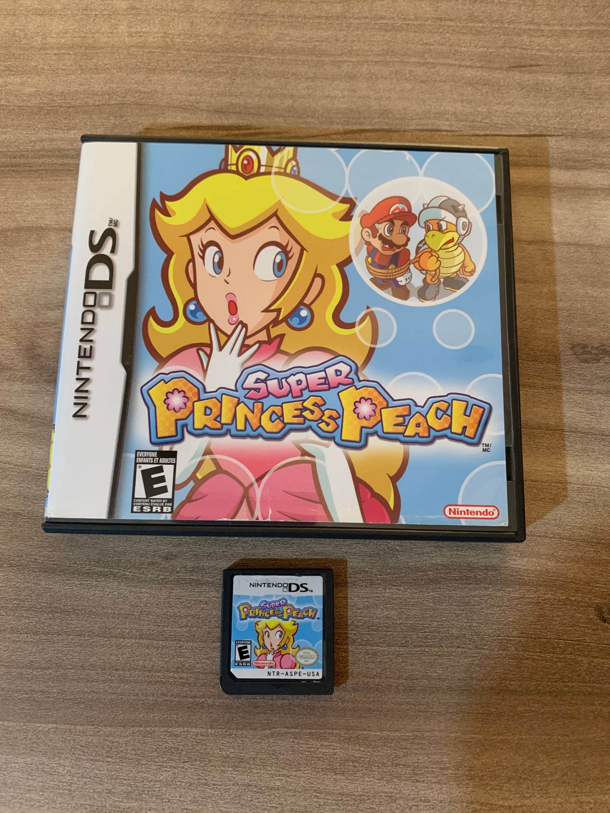 PiXEL-RETRO.COM : NINTENDO DS (DS) COMPLETE CIB BOX MANUAL GAME NTSC SUPER PRINCESS PEACH