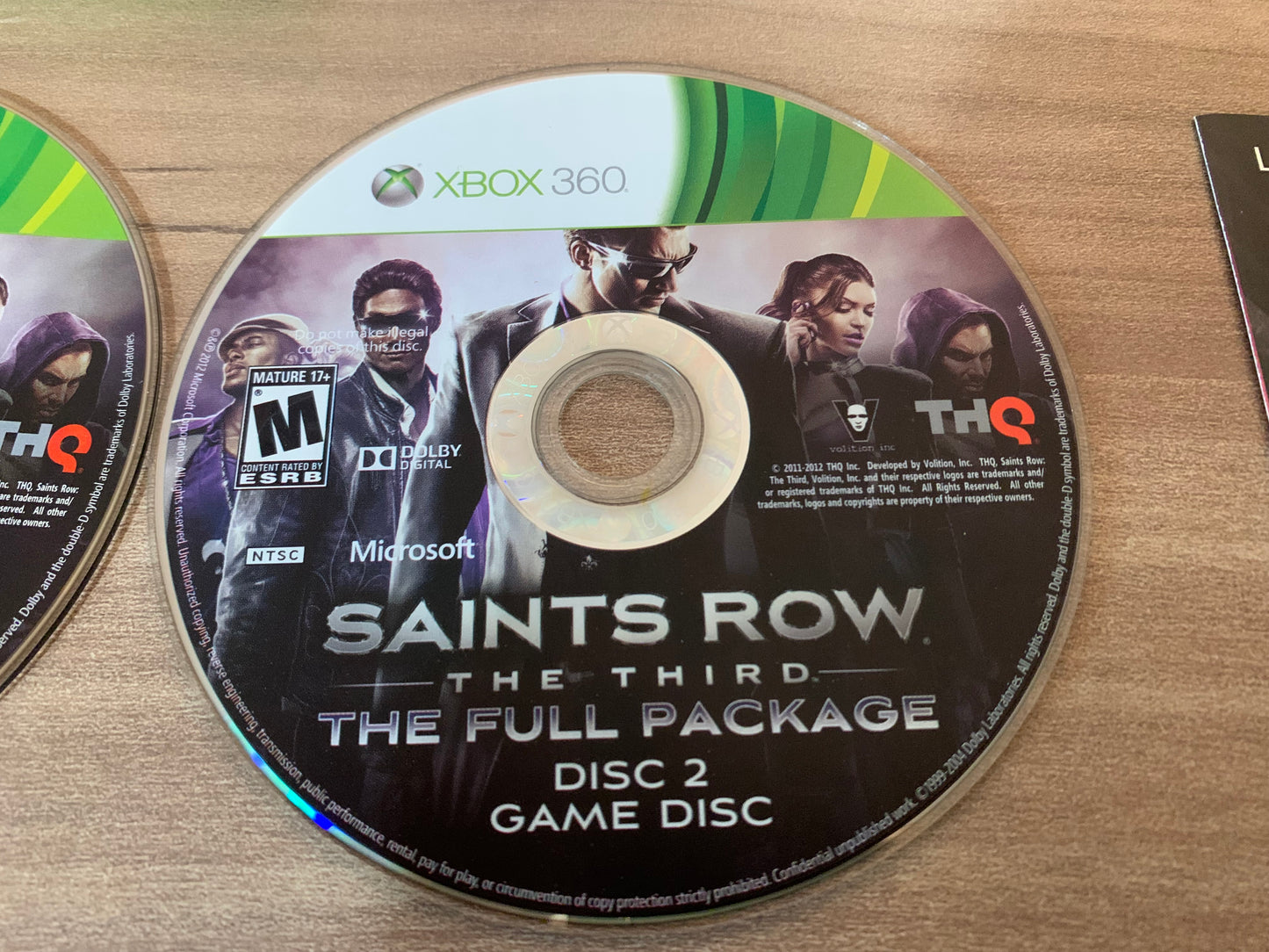 MiCROSOFT XBOX 360 | SAiNTS ROW THE THiRD THE FULL PACKAGE