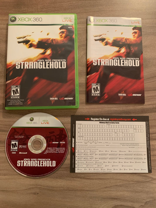 PiXEL-RETRO.COM : MICROSOFT XBOX 360 COMPLETE CIB BOX MANUAL GAME NTSC STRANGLEHOLD