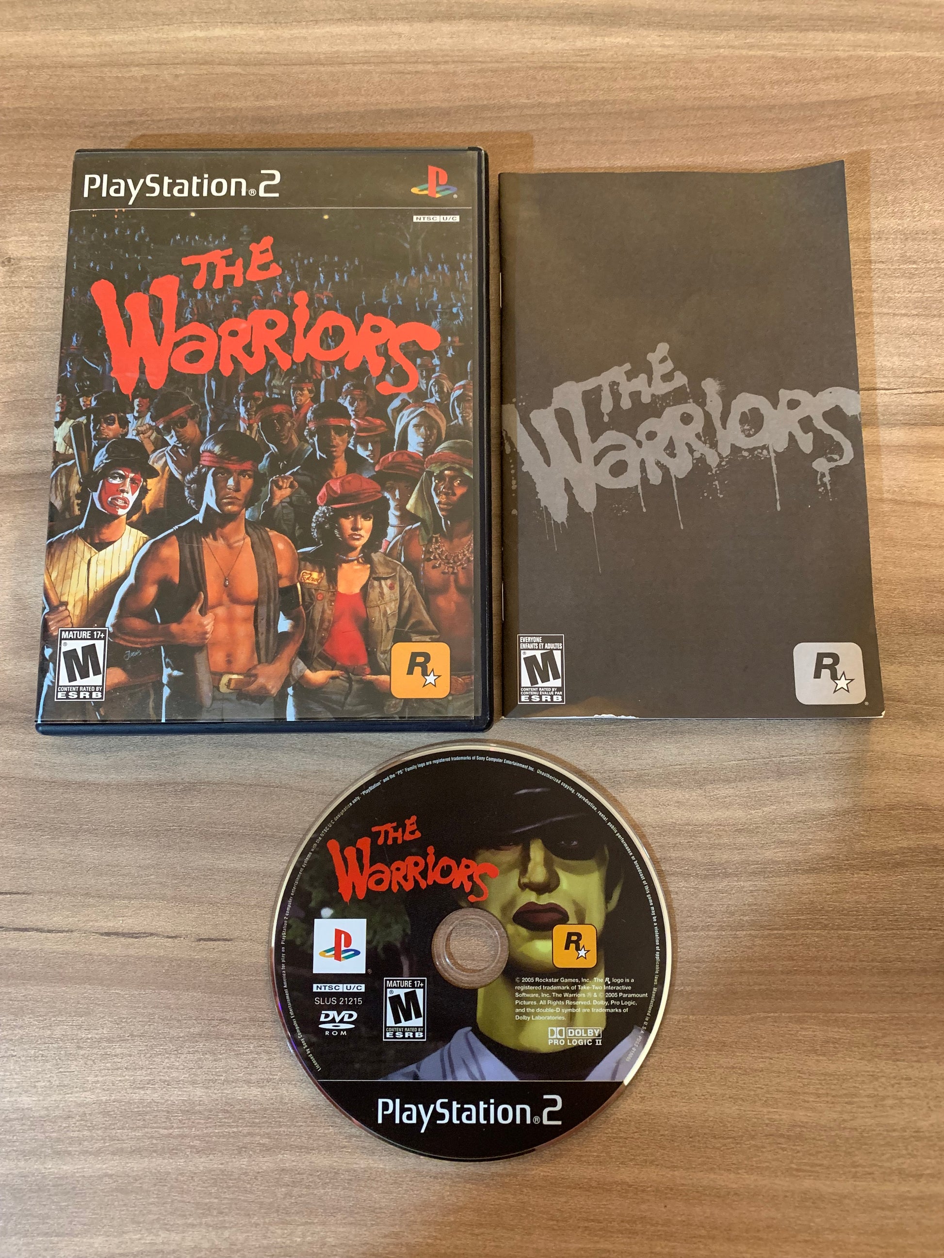 PiXEL-RETRO.COM : SONY PLAYSTATION 2 (PS2) COMPLET CIB BOX MANUAL GAME NTSC THE WARRIORS