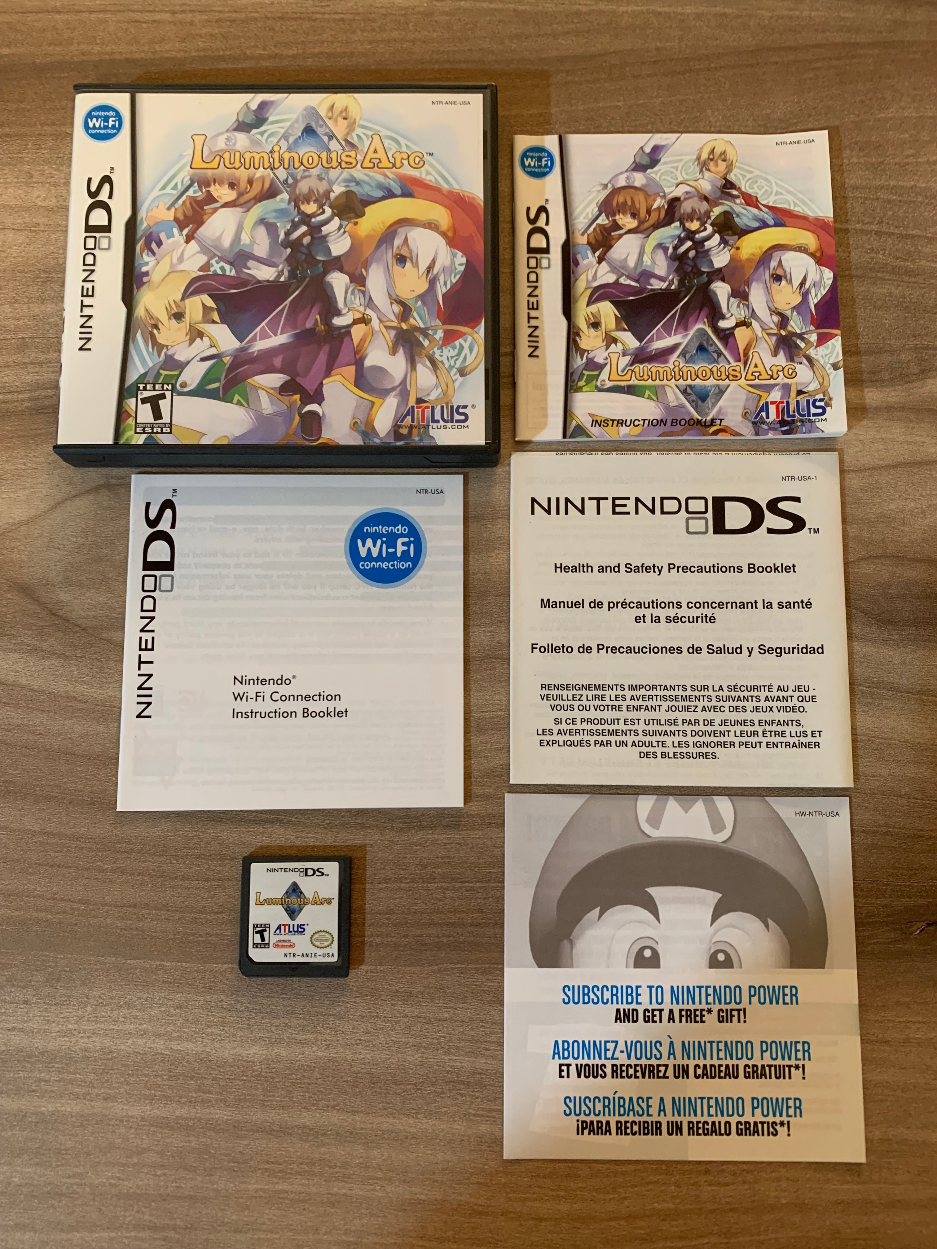 Luminous hot Arc for Nintendo DS