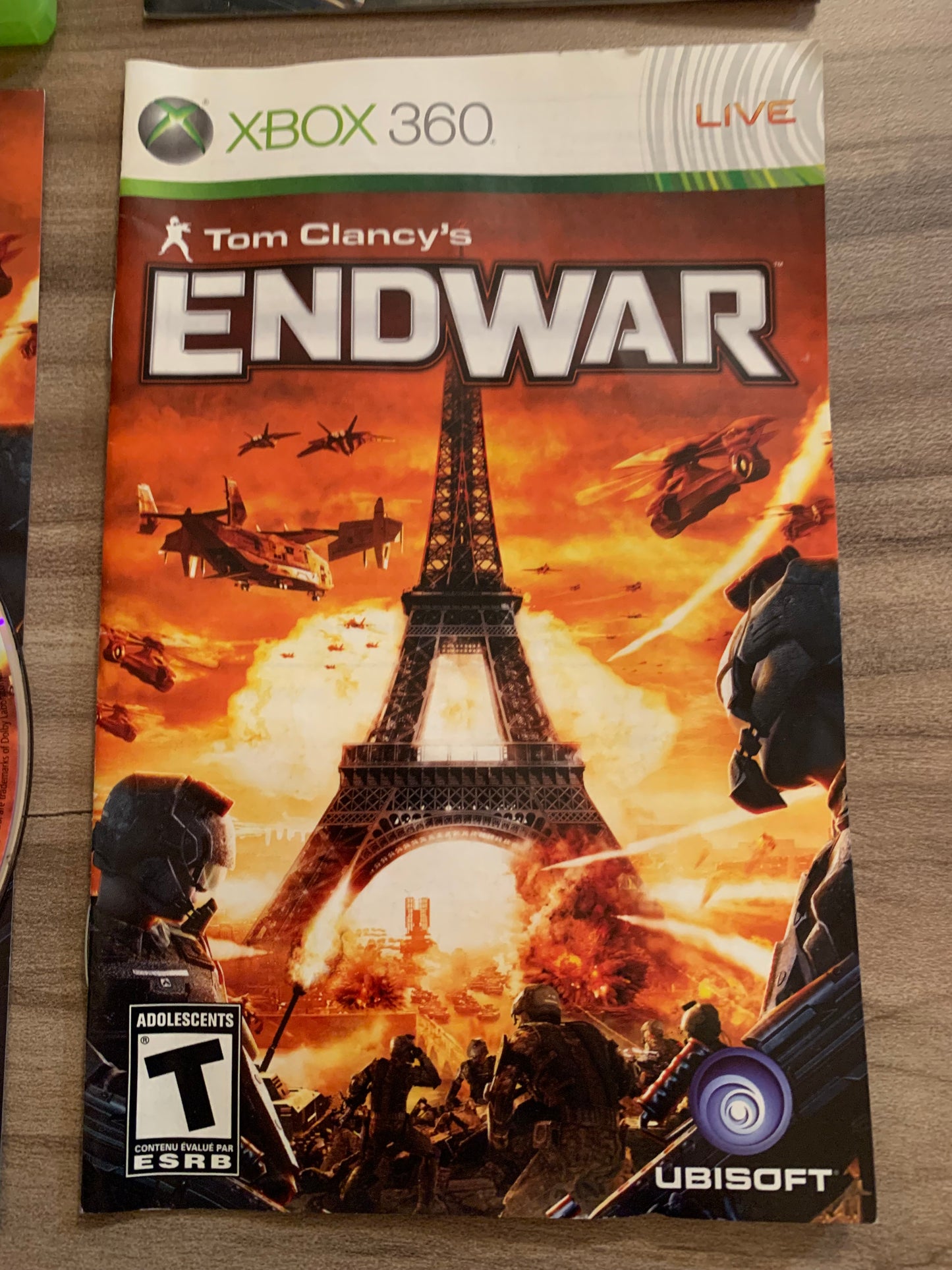 MiCROSOFT XBOX 360 | TOM CLANCYS END WAR