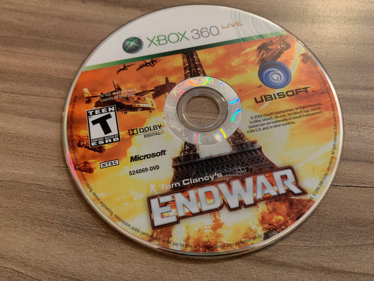 MiCROSOFT XBOX 360 | TOM CLANCYS END WAR